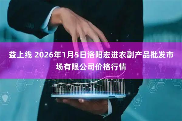 益上线 2026年1月5日洛阳宏进农副产品批发市场有限公司价格行情